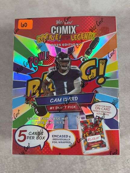 2025 Wild Card Comix Rookie & Legend Factory Sealed Hobby Box