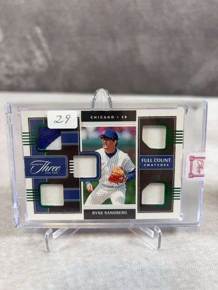 Ryne Sandberg & Alfonso Soriano full count swatches