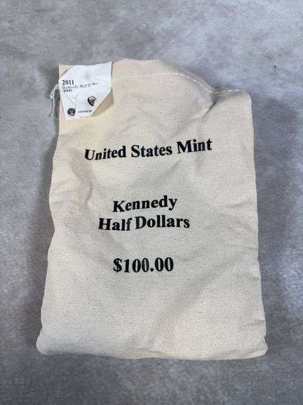 Lot Of 200 - 2011 US Mint Kennedy Halves Original Mint Bag BU