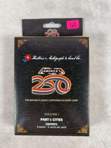 2026 Historic Autograph America's 250th Volume 1 Sealed Hobby Box