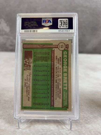 George Brett 1976 Topps #19 PSA 3