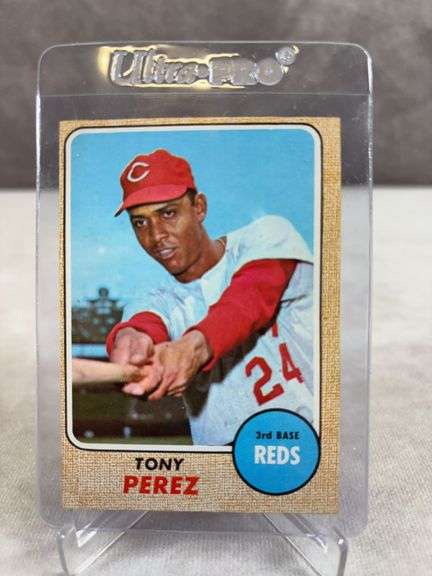 1968 Topps Star lot: Willie Stargill, Ed Mathews, Perez