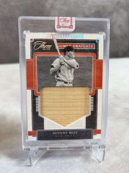 Baseball artificat lot of 5: Thome, Mize & others