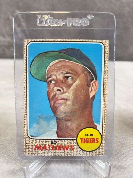 1968 Topps Star lot: Willie Stargill, Ed Mathews, Perez