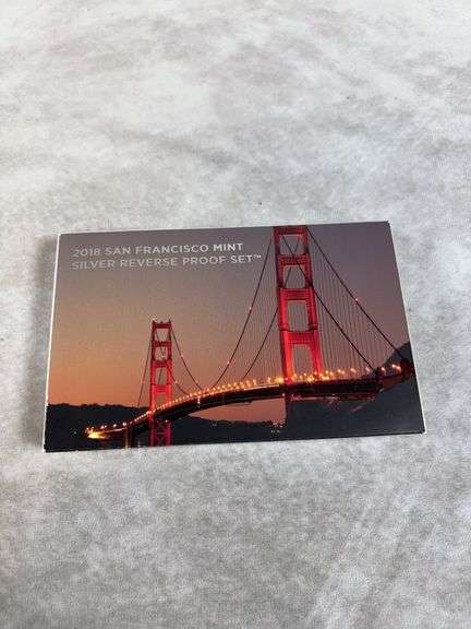 2018 US Mint Silver Reverse Proof Set