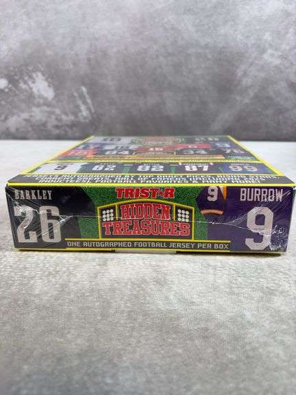 2025 Tristar Hidden Treasures Autographed Football Jersey Box