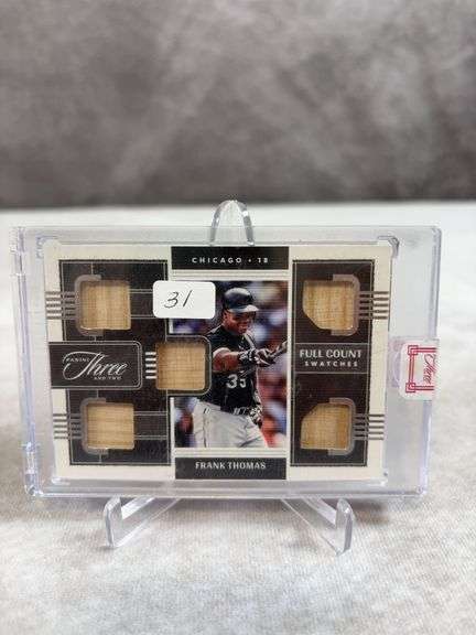 Frank Thomas & Rod Carew full count swatches