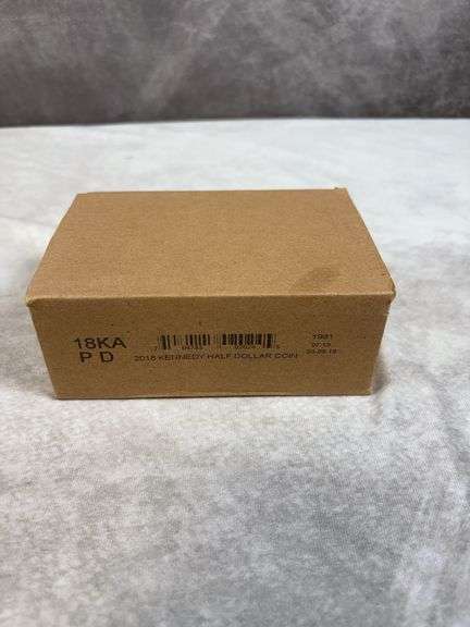 Lot Of 200 - 2018 P&D Kennedy Halves Original Mint Bag And Box BU