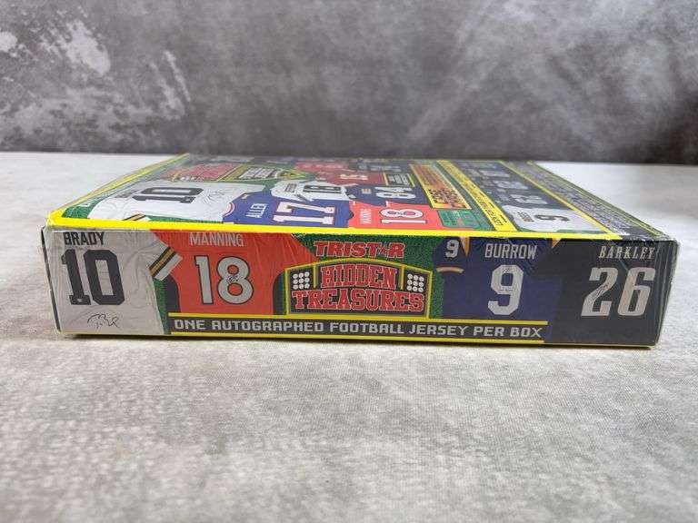 2025 Tristar Hidden Treasures Autographed Football Jersey Box
