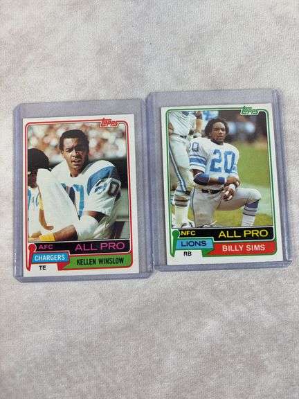 Football Rookie card lot of 8: Ronnie Lott, Singletary, Dent, Reggie White, others