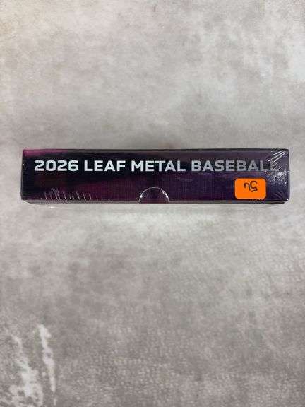 2026 Leaf Metal Baseball Sealed Hobby Box 5 Autographs