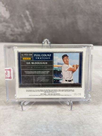 Full count & jumbo swatches: Johnny Mize, Appling, Mc Dougald