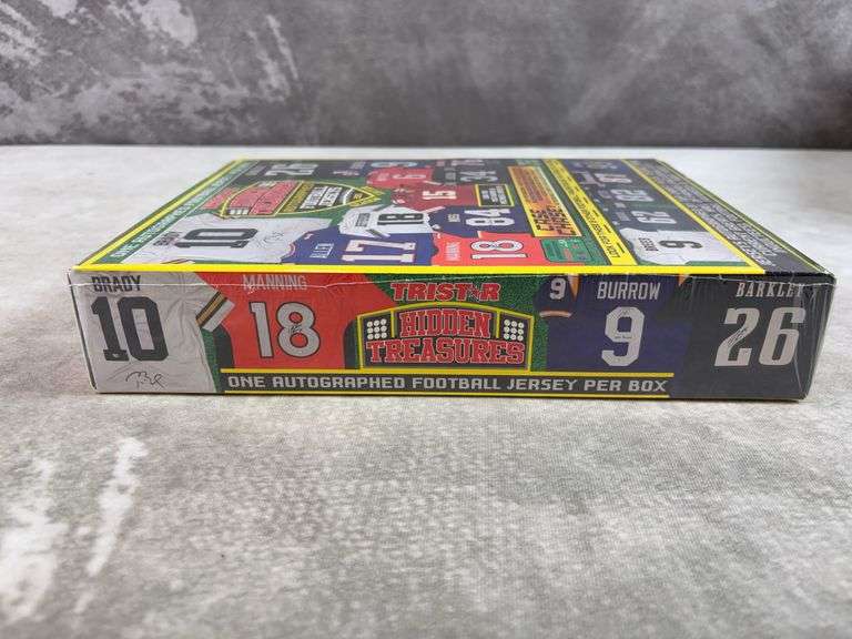 2025 Tristar Hidden Treasures Autographed Football Jersey Box