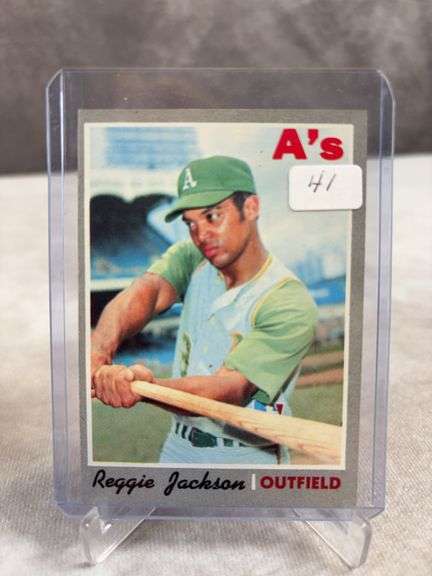 1970 Topps Reggie Jackson