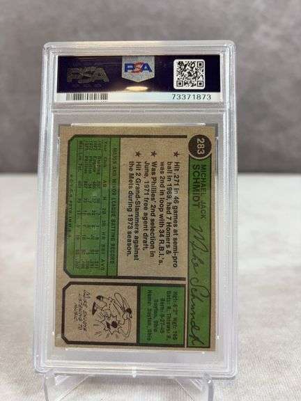 Mike Schmidt 1974 Topps #283 PSA 6