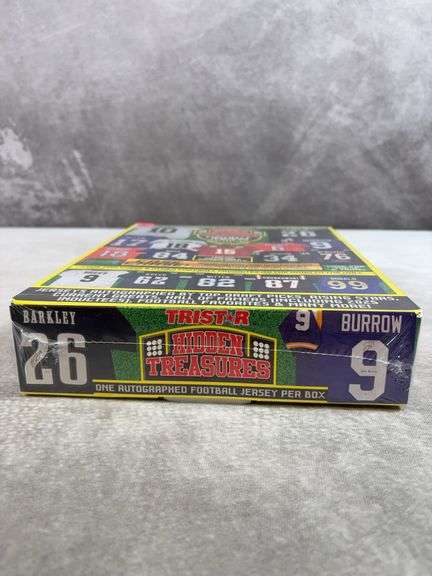 2025 Tristar Hidden Treasures Autographed Football Jersey Box