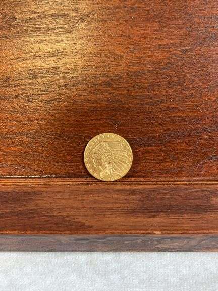 1913 $2.50 Indian Head Gold Piece AU