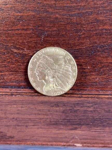 1926 $2.50 Indian Head Gold AU