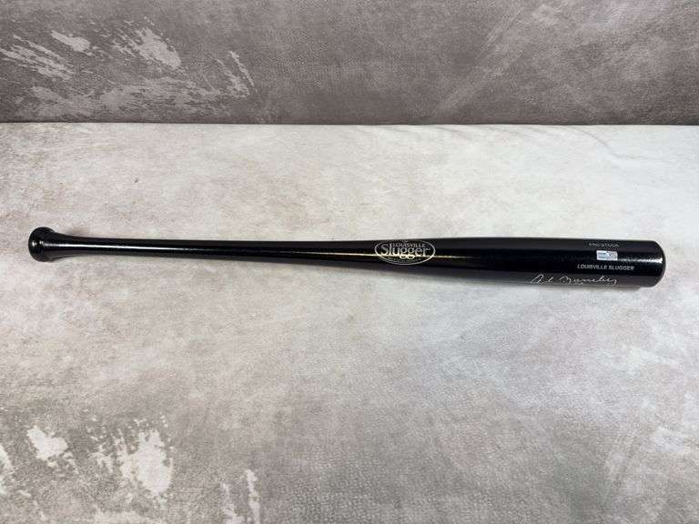 Al Bumbry Autographed Louisville Slugger Black Bat Tristar cert