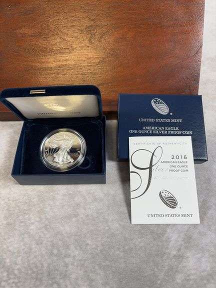 2016 US Mint 1Oz. Silver Proof Coin