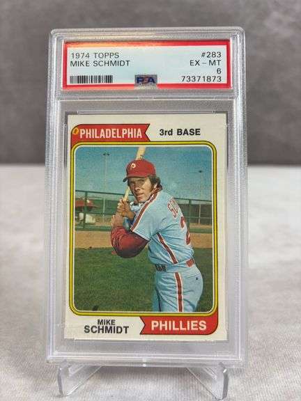 Mike Schmidt 1974 Topps #283 PSA 6