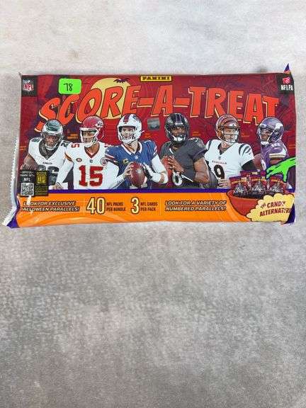 2025 Panini Score-A-Treat Football sealed box 40 packs/box