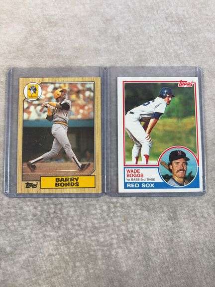 Baseball Rookie lot of 7 : Pedro Martinez, Derek Jeter, Griffey Jr., Bonds, Bogs