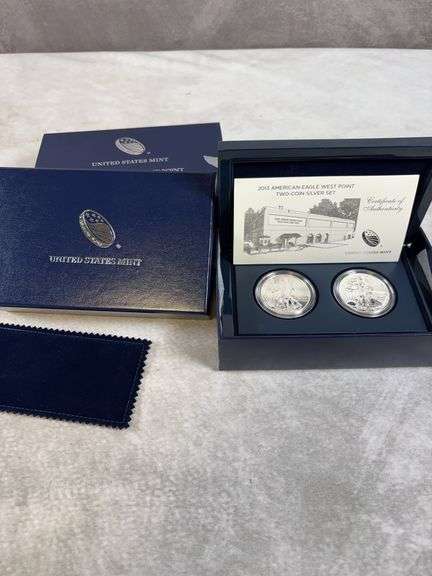 2013 Silver Eagle West Point 2 Piece Set