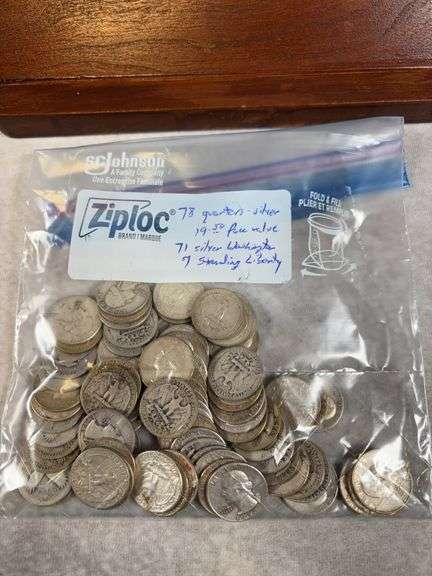 78 US Silver Quarter’s
