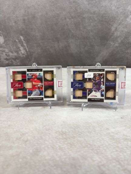 Kris Bryant & Goldschmidt full count swatches