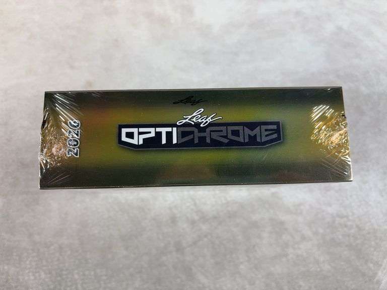 2026 Leaf Optichrome Football Sealed Hobby Box 6 Autographs