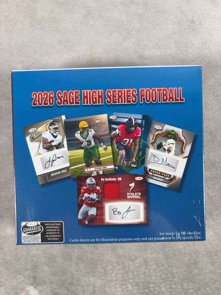2026 SAGE Football High Series Sealed Hobby Box