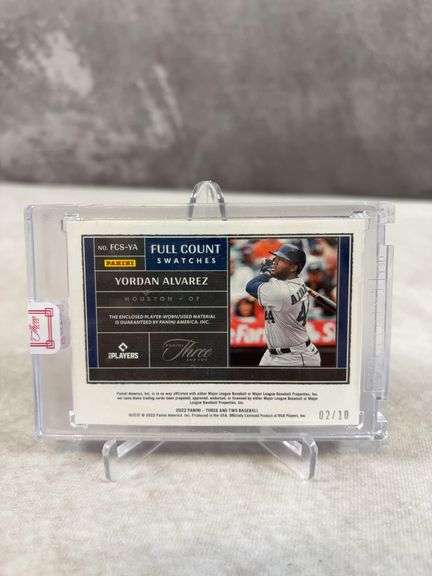 Tatis Jr., Correa & Y. Alvarez full count swatches