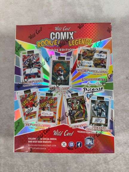 2025 Wild Card Comix Rookie & Legend Factory Sealed Hobby Box