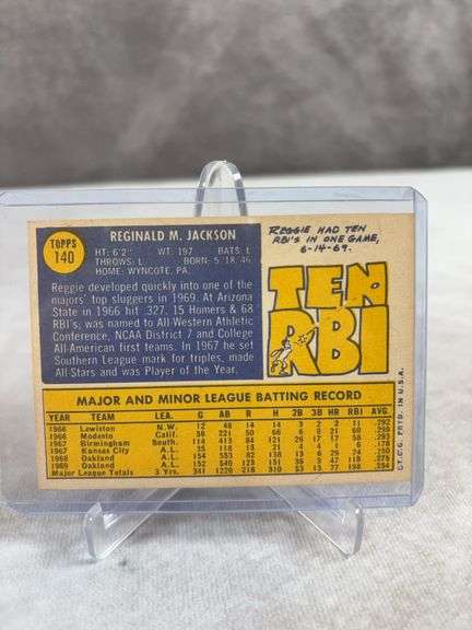 1970 Topps Reggie Jackson