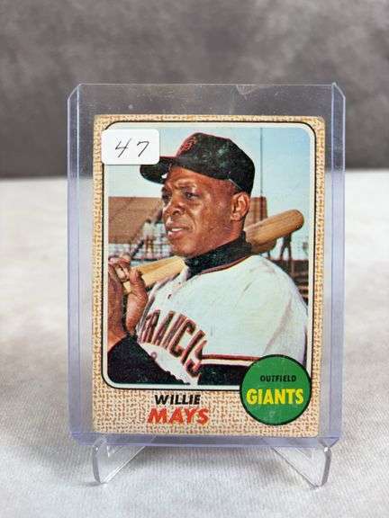 Willie Mays 1968 Topps