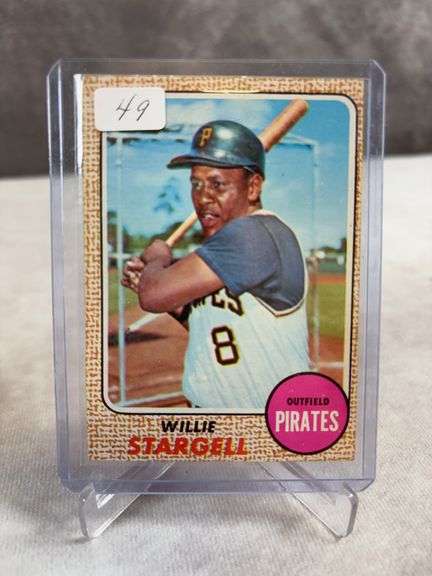 1968 Topps Star lot: Willie Stargill, Ed Mathews, Perez