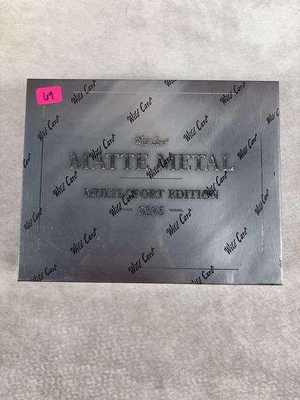 2026 Wild Card Matte Metal Sealed Multi-Sport Hobby Box