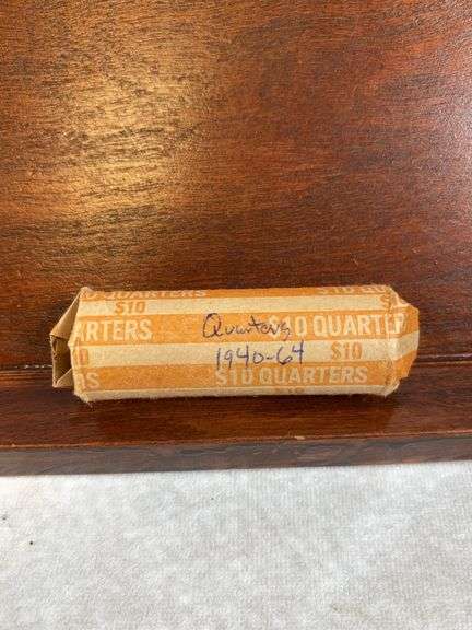 Roll Of Silver Washington Quarter’s