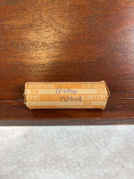 Roll Of Silver Washington Quarter’s