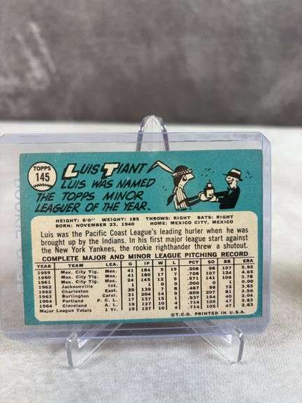 1965 Topps Louis Tiant (Rookie)