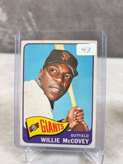 1965 Topps Willie McCovey, Cepeda, Ron Santo