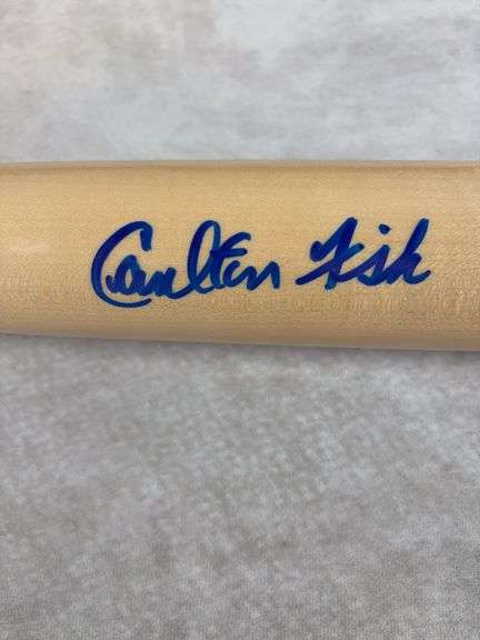 Carlton Fisk Autographed Cooperstown Bat Tristar & Fanatics certs