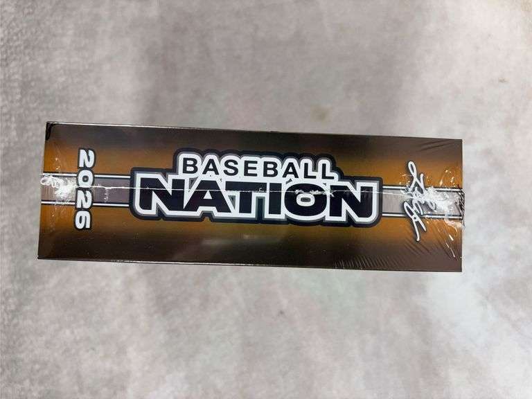 2025 Leaf Baseball Nation Sealed Hobby Box 6 Autographs