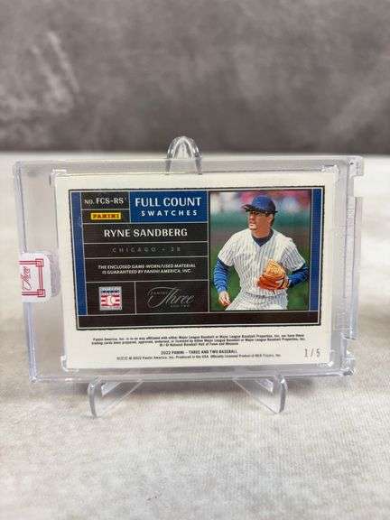 Ryne Sandberg & Alfonso Soriano full count swatches