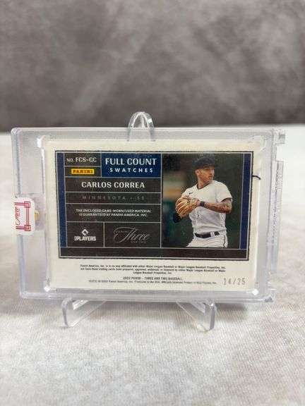 Correa, Mullins, Jimenez full count swatches