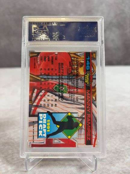 Manny Ramirez Rookie Card 1992 Stadium Club Skydome PSA 10