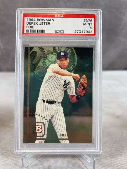 1994 Bowman Derek Jeter Foil PSA 9