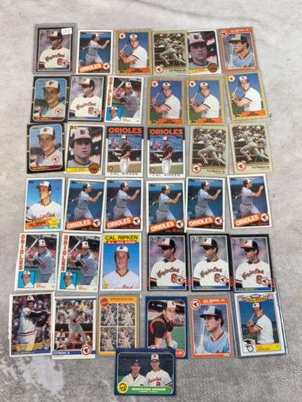38x 1980s Cal Ripken Jr. Lot