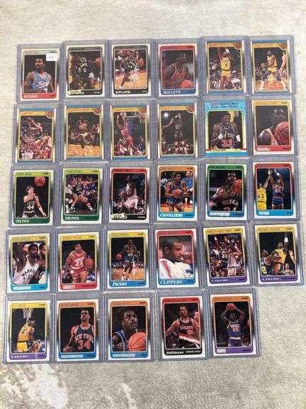 29x 1988 Fleer Basketball - Stars and Semi-Stars